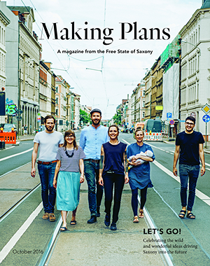 Saxony Magazin Cover - Englische Ausgabe